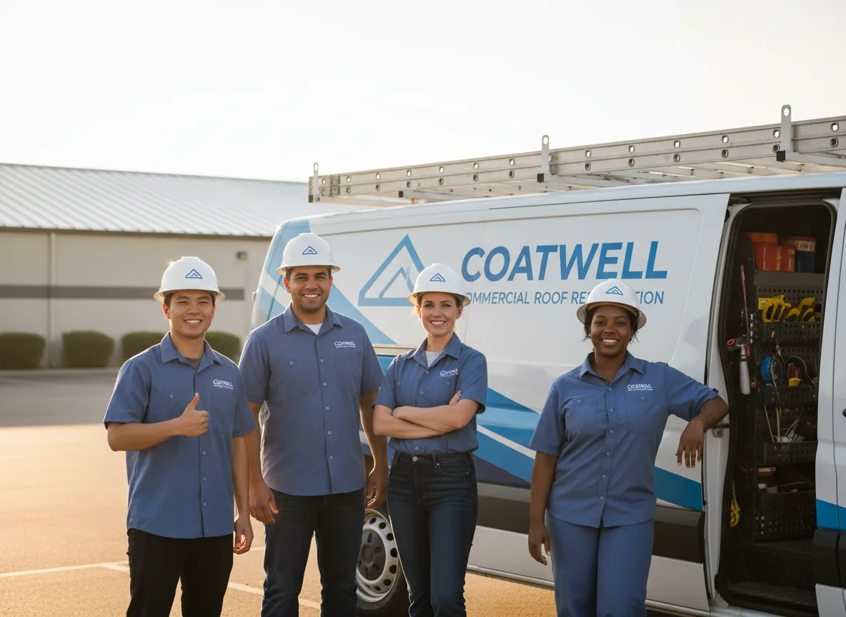 Commercial roof coating company in Manorville, PA